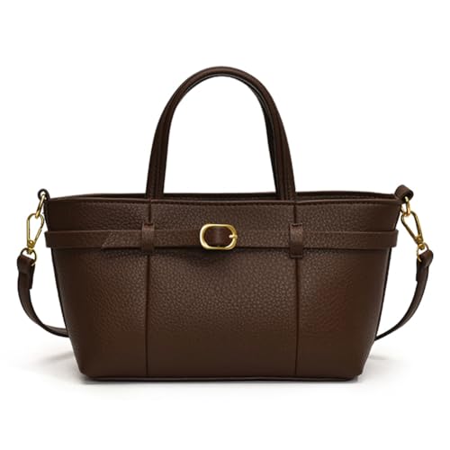 QWAXTRIW Tragetasche für Damen, Umhängetaschen, Umhängetasche mit Riemen, PU-Leder, modische Schultertasche, Arbeitstaschen, Satchel-Handtaschen, Damen-Geldbörse von QWAXTRIW