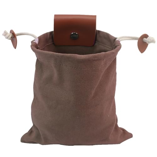 QWAXTRIW Werkzeugtaschen, Outdoor-Futtertasche, Wander- und Camping-Set (Khaki) von QWAXTRIW