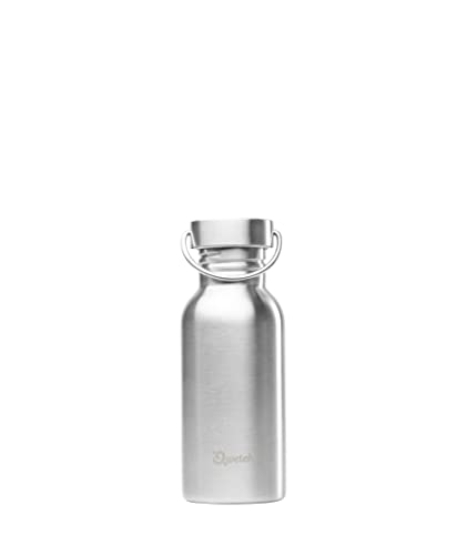 QWETCH - Gourde Simple Paroi 500ml INOX Single Wall Bottle - Ultraleichte Nomadenflasche - Wasserdicht, BPA-frei & wiederverwendbar - Nicht-isotherme Trinkflasche QWETCH - Gourde Simple Paroi 500ml INOX Single Wall Bottle - Ultraleichte Nomadenflasche - Wasserdicht, BPA-frei & wiederverwendbar - Nicht-isotherme Trinkflasche von QWETCH