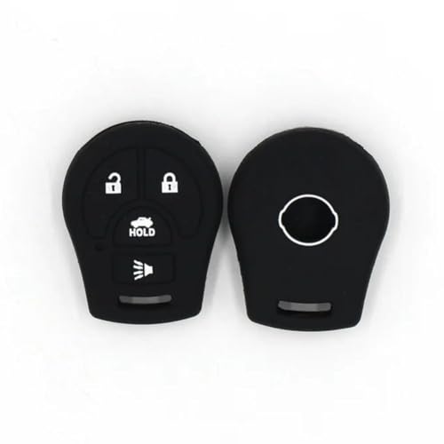 QWLEYCHN Autoschlüssel-Schutzhülle aus Silikon, für Nissan Maxima Versa Altima Sentra 4 Tasten von QWLEYCHN
