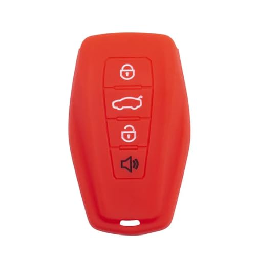 QWLEYCHN Silikon-Autoschlüsseletui, für Geely Coolray X6 Emgrand GX7 Schlüsselabdeckung Schlüsselanhänger Schutzschale Hauthalter Zubehör von QWLEYCHN