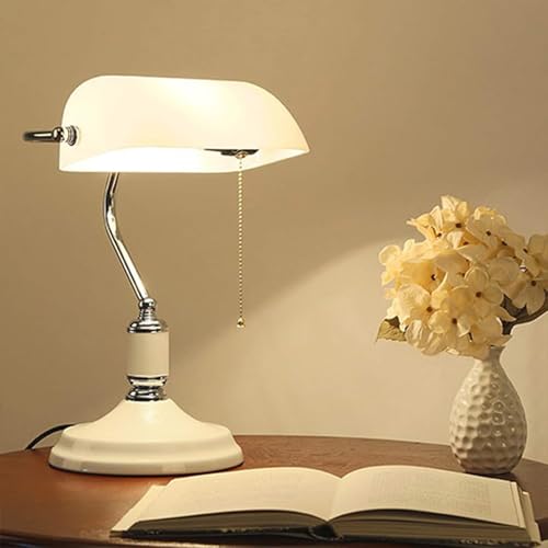 QXGJTLI Kreative Mode Banker Schreibtisch Licht Moderne Minimalistischen Tisch Lampe Studie Zimmer Büro Nachttisch Lampe für Schlafzimmer Wohnzimmer von QXGJTLI