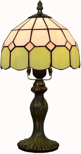 QXGJTLI Tischlampen 8" europäischer Stil einfache Wohnzimmer Schlafzimmer Restaurant Bar Tischlampe mediterrane grüne Pastorale Tischlampe Retro-Lampe von QXGJTLI