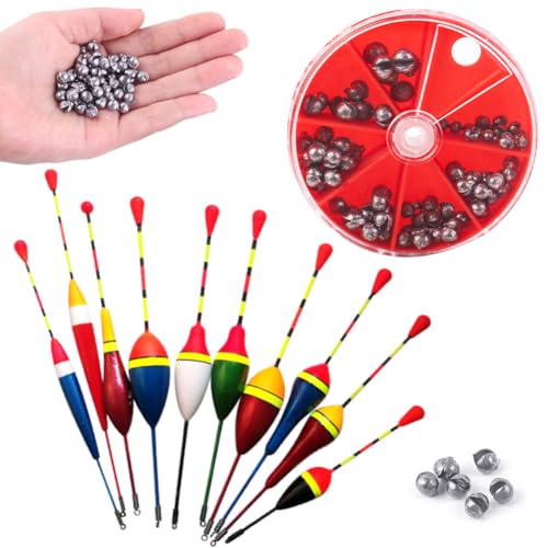 Posen Angeln Set, angelzubehör Set, Schaumstoff Posen Angelzubehör,Raubfischposen,Feder-ovale Stick-Schleifposen, Dauerhaft, geeignet für Verschiedene Angelarten Posen Angeln Set, angelzubehör Set, Schaumstoff Posen Angelzubehör,Raubfischposen,Feder-ovale Stick-Schleifposen, Dauerhaft, geeignet für Verschiedene Angelarten von QYEHF