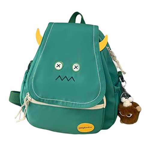 Cartoon Rucksack Geldbörse Für Frauen Schultasche Reise Daypack Schultertaschen Teenager Student von Qaonsciug