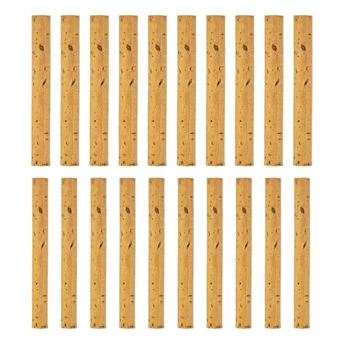 Qaonsciug 20Pcs Kork Holz Float Karpfen Angeln Köder Für Karpfen Köder Karpfen Angeln Köder Float Stick Besser Auftrieb von Qaonsciug