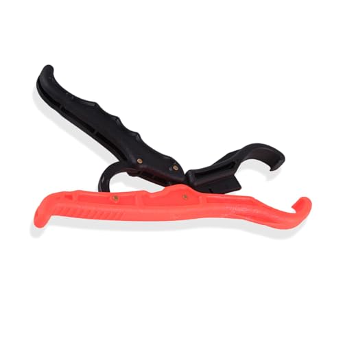 Qaonsciug Fisch Controller Pinzette Skidproof Angeln Lip Greifer Fisch Lip Klemme Fisch Klemme Angeln Flache Pinzette Tackle Tool von Qaonsciug