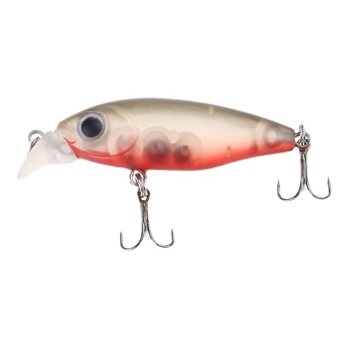 Qaonsciug Minnow Angelköder Kunststoff Kunstköder Topwaters Künstlicher Wobbler Crankbait Harte Köder Angelzubehör von Qaonsciug