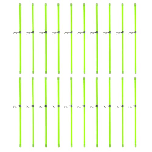 Qaonsciug Packung Mit 20 Nachtleuchtenden Verbindungsstücken Anti Tangles Boom Mit Druckknöpfen Gerader Stock Outdoor Enthusiasten Qaonsciug Packung Mit 20 Nachtleuchtenden Verbindungsstücken Anti Tangles Boom Mit Druckknöpfen Gerader Stock Outdoor Enthusiasten von Qaonsciug