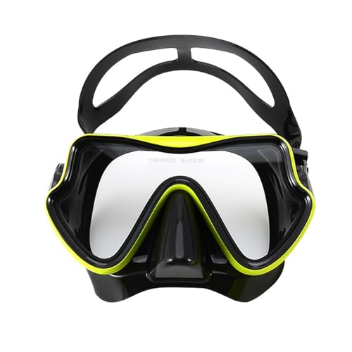 Qaonsciug Schnorchelmaske Freitauchmaske Antibeschlag Schwimmbrille Weitsicht Tauchmaske Zum Tauchen Und Schnorcheln von Qaonsciug