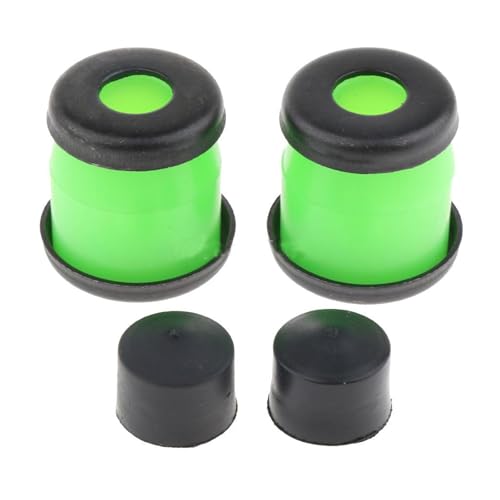 Qaonsciug Skateboard Stoßfeste Matte Skateboard Buchsen Skateboard Truck Buchse Stoßfestes Pad Pivots Cups Skateboard Stoßdämpfer Pad von Qaonsciug