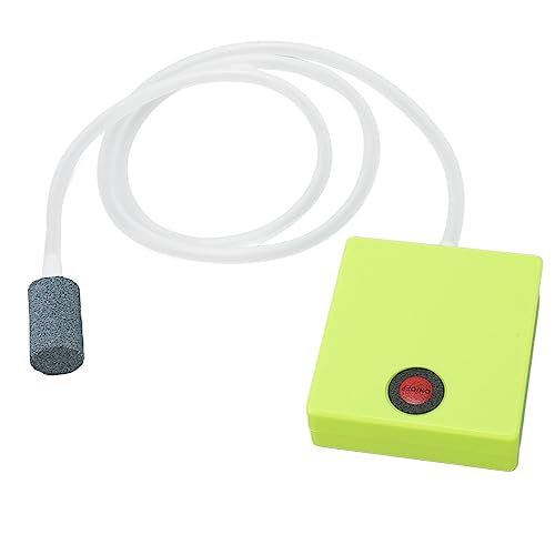 Aquarium-Oxygenatorpumpe, Luftpumpe, Pumpe mit Halterung, Airline-Schlauch, Luftstein-Steuerventil und Rückschlagventil-Zubehör, Aquarium-Mini-USB-Luftpumpen, von Qcwwy