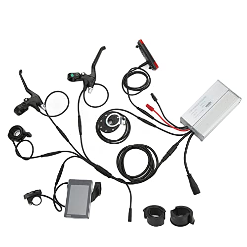 Qcwwy Elektrofahrrad-Umrüstteile, Elektromotor-Controller-Kit, Leistungsstark für Elektrofahrräder, 30-A-Controller-Kit von Qcwwy