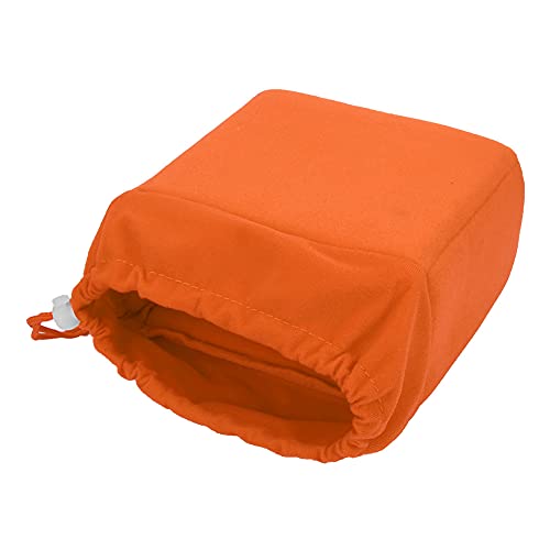 Qcwwy Interne Trocknungsleistung. Nicht Leicht zu verformen. Kamera-Einsatztasche, Kamera-Einsatztasche für DSLR-Kameraobjektive (ORANGE) von Qcwwy