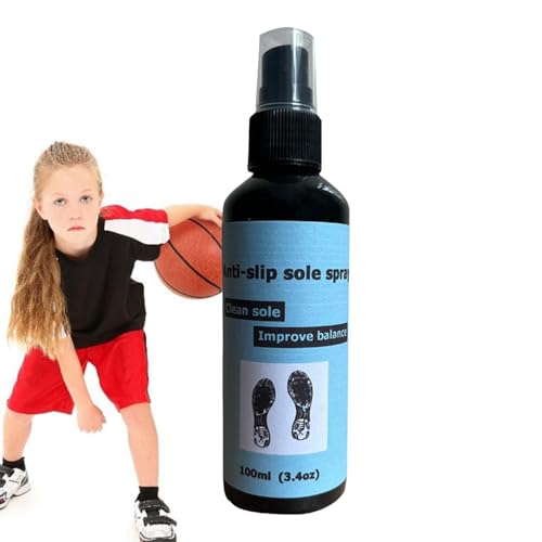 Qfdiwr Schuh Grip Spray Basketball, Basketballschuhe Grip Spray, Schuh Grip VerstäRker Antirutsch Spray, Basketballschuhe Sprays,SchuhGrip Spray, Anti Rutsch Spray Für Schuhe,Verbessert Die Traktion von Qfdiwr