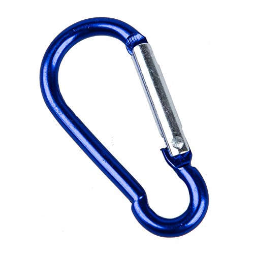 Qhpnunhq Aluminium Carabiner Lager schnappen Haken Keychain Wandern - blau von Qhpnunhq