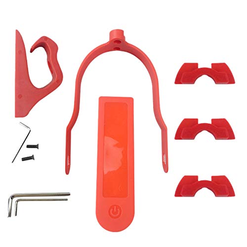 Qhpnunhq Verbessertes Rad Schutz Blech für Schrauben, Nylon Set mit Hoher Dichte für M365 / Pro Rot von Qhpnunhq