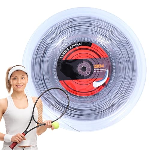 16g Tennisschlägersaite | Tennisschlägersaite | Hochfeste Tennissaite | Hochleistungs-Tennisseil | Tennisschlägersaite Tennisschlägersaite | Teesaite von Qhvynpo