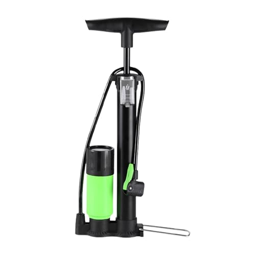 Qhvynpo 160 Psi Handheld Floor Pump | Handheld Bike Pump | Tire Inflator with Pressure Gauge, Manual Biking Inflating Tool, Floor Pump for Bikes, Mountain Bike Air Pump, Road Bike Inflator von Qhvynpo