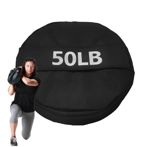 Qhvynpo Weight Bag, Unfilled Weighted Bags, Strength Training Weight Bag, Fitness Equipment Sandbag, Exercise Sandbag, Full-Body Training Weight Bag, Core Training Sandbag, Adjustable Weight Bag von Qhvynpo