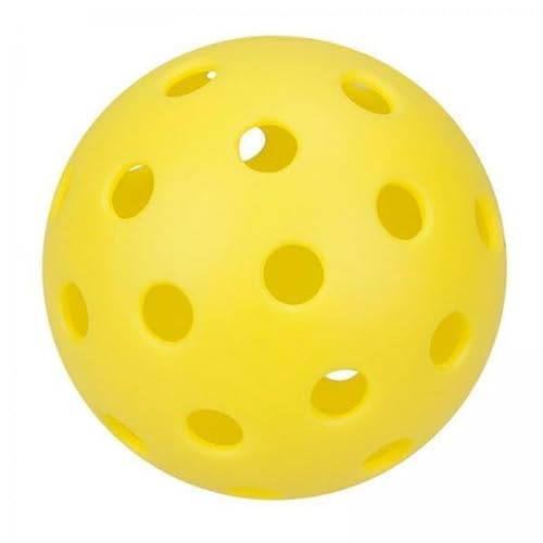 Qianly 5X Leuchtender Pickleball Ball, 40 Löcher, Langlebig, Speziell Entwickelter Standard, Übungs 74 Mm für Erwachsene für Turnierspiele Im Innen von Qianly