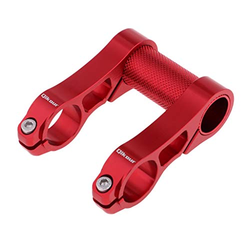 Qianly Einstellbare Faltrad Fahrrad Radfahren Lenker Extender Vorbau Halterung, rot Qianly Einstellbare Faltrad Fahrrad Radfahren Lenker Extender Vorbau Halterung, rot von Qianly