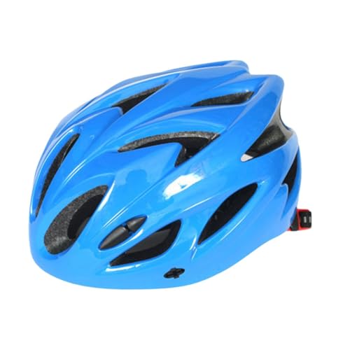 Qianly Fahrradhelm für Erwachsene, Sporthelm, 57–62 cm, anpassbar, Helm für Outdoor-Aktivitäten, Blau von Qianly