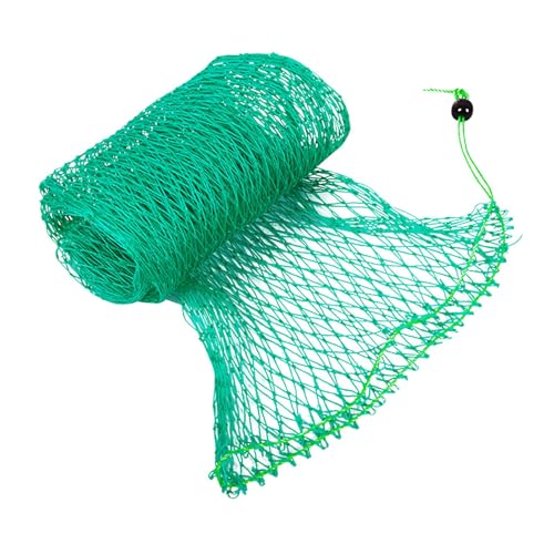 Qianly Fischaufbewahrungstasche mit Kordelzug, Tragbare Netztasche für Angler, 3meter von Qianly