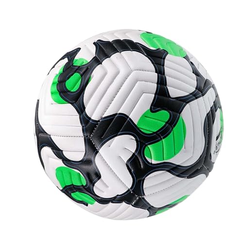 Qianly Fußball Größe 5, Innovatives Design, Hochwertiger Trainingsball für Alle Altersgruppen, Stil D von Qianly