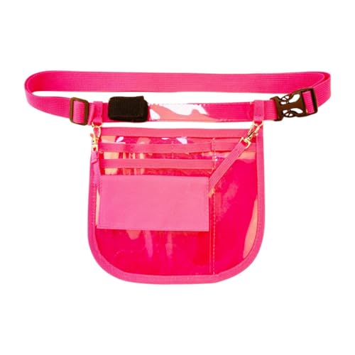 Qianly Krankenschwester-Gürteltasche, Pflegezubehör, Utility-Hüfttasche, Krankenschwester-Hüfttasche, Rose Rot von Qianly