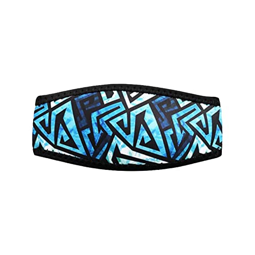 Qianly Neoprenband für Tauchmasken, Haarschutz, Größe 20 cm X 9 cm, Stil c Qianly Neoprenband für Tauchmasken, Haarschutz, Größe 20 cm X 9 cm, Stil c von Qianly