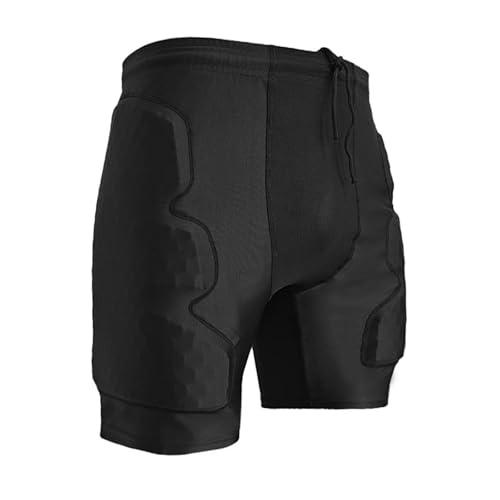 Qianly Schützen Sie Shorts Hip Protector Guard Impact Pad Resistant Short Hosen für Rugby, M von Qianly