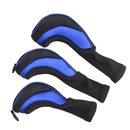 Qianly Set von Golfschläger Kopfbedeckungen für 1, 3, 4, 5, 7 X Fairwayhölzer Und Hybrid, Neues Blau Qianly Set von Golfschläger Kopfbedeckungen für 1, 3, 4, 5, 7 X Fairwayhölzer Und Hybrid, Neues Blau von Qianly