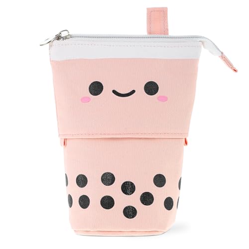 Qianyu Federmäppchen Reißverschluss Stehendes Süße Pop-Up-Stiftebox 2-in-1 Teleskop Make-up-Tasche Stehende Einziehbare Tasche Stiftehalter Organizer Ständer Bleistifthalter für Schule Büro Qianyu Federmäppchen Reißverschluss Stehendes Süße Pop-Up-Stiftebox 2-in-1 Teleskop Make-up-Tasche Stehende Einziehbare Tasche Stiftehalter Organizer Ständer Bleistifthalter für Schule Büro von Qianyu