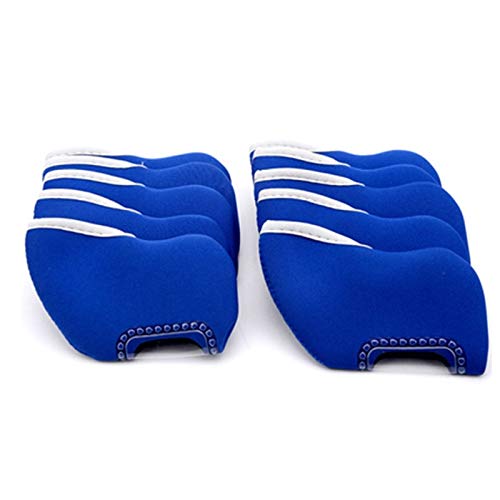 Golf Headcover,SchläGerkopfhüLlen Neoprene GOLF-Schutzhülsen Golfhülsen können angepasst werden(Blue) von QiaoJun