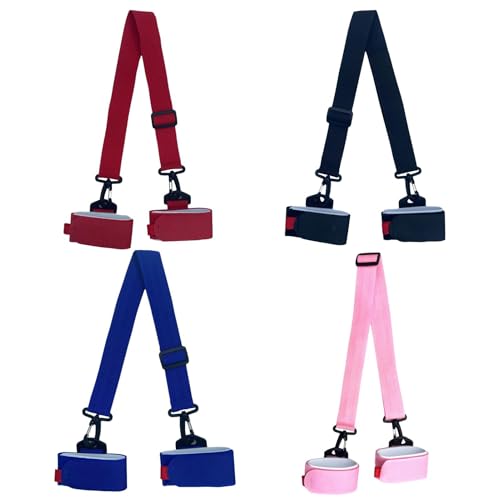 4 Stück Skigurte, Snowboard Bindungsgurte, Ski Tragegurt Verstellbar Skigurt, Skiträger Schultergurt, Verstellbare Skigurte, Skizubehör, Schultergurt/Riemen, ski Sling Für Skiboard Snowboard 4 Stück Skigurte, Snowboard Bindungsgurte, Ski Tragegurt Verstellbar Skigurt, Skiträger Schultergurt, Verstellbare Skigurte, Skizubehör, Schultergurt/Riemen, ski Sling Für Skiboard Snowboard von Qidures