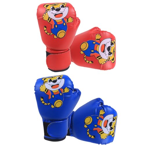 Kinder Boxhandschuhe, Boxhandschuhe Kinder Strapazierfähiges Leder, Junior Boxing Gloves, Kickboxhandschuhe, Trainingshandschuhe Für Boxsack Kickboxing Muay Thai Kinder Boxhandschuhe, Boxhandschuhe Kinder Strapazierfähiges Leder, Junior Boxing Gloves, Kickboxhandschuhe, Trainingshandschuhe Für Boxsack Kickboxing Muay Thai von Qidures