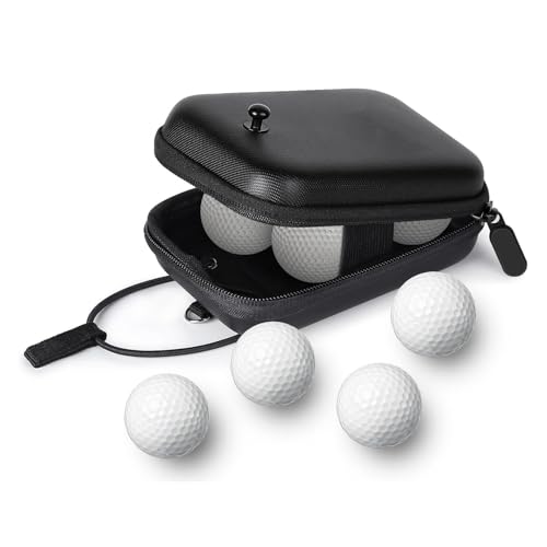 Qikam Entfernungsmesser-Tragetasche, Golf-Entfernungsmesser-Hartschalenetui,wasserdichte Entfernungsmessertasche | Die verschleißfeste Golf-Entfernungsmessertasche für Golfzubehör sorgt für eine von Qikam