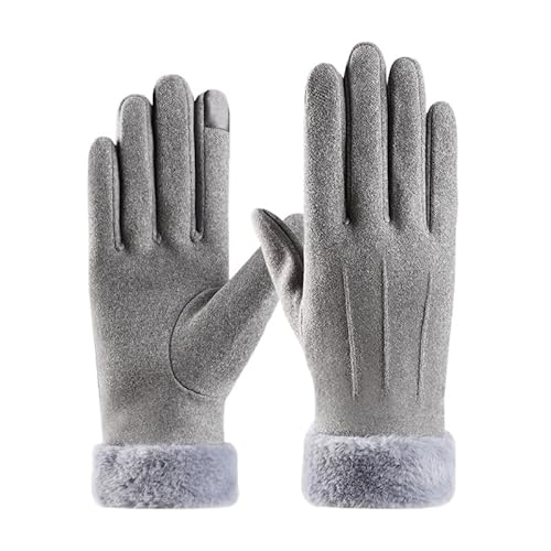 Damen Winter Touchscreen Handschuhe, Winddicht und Warm Fleece Gefüttert Handschuhe Für Elektroroller Fahren Und Outdoor Kaltes Wetter von Qingsi