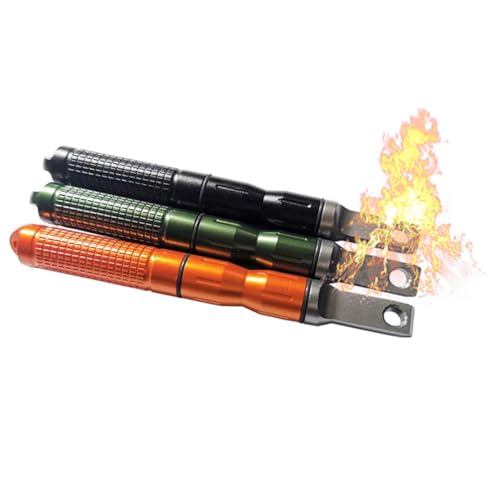 QmjdDymx Ferro Rute, 3pcs Fire Starter Sticks mit Schaber -Stürmer Compact Fire Starter Survival Tool, Ferro -Stange, Flint Fire Steel Stahlfunkenstange für EDC -Notfallcamping, Flint Fire Starter von QmjdDymx