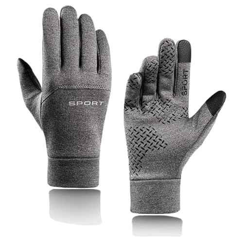 Qosigote Frostsport - Thermohandschuhe Für Jede Kälte - Bergxperten, Asserabweisendes Und Winddichtes Gewebe,Wasserabweisendes und winddichtes Gewebe, Anti-Slip Design (Grey,M) von Qosigote