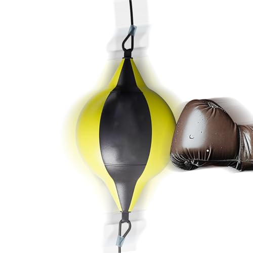 Qoukonao Boxing Reflex Ball,Reflextraining Boxsack Für Schnelligkeit Und Präzision - Robustes Schnellball-Set Für Heimtraining Kampfsport Fähigkeitstraining Jugendliche Erwachsene Qoukonao Boxing Reflex Ball,Reflextraining Boxsack Für Schnelligkeit Und Präzision - Robustes Schnellball-Set Für Heimtraining Kampfsport Fähigkeitstraining Jugendliche Erwachsene von Qoukonao