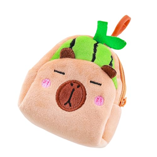 Eleganter Charme Capybaras Coin Storage Bag Weiche Polyestermaterialien Für Tierliebhaber Und Schüler Täglich Verwendet von Qsvbeeqj