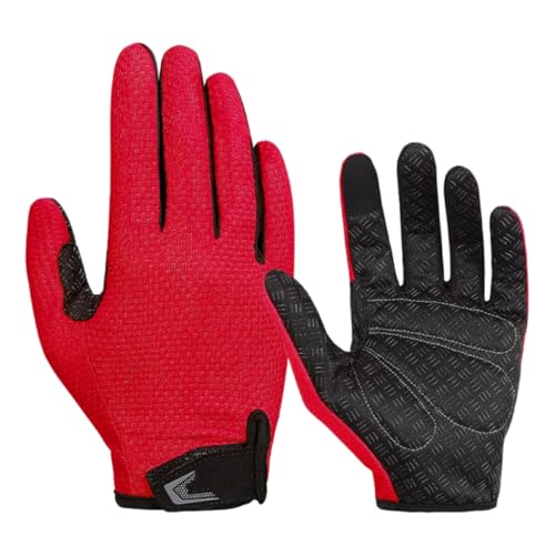 Qsvbeeqj Anti Rutsch Handschuhe Handschuhe Sport Atmungsaktiv Vollfinger Handschuhe Für Radsport Handschuhe Damen Und Herren Anti Rutsch Handschuhe von Qsvbeeqj