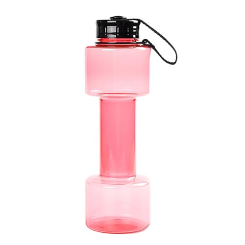 Qsvbeeqj Auslaufsichere Flasche für Fitnessstudio, Schule, Radfahren, Outdoor-Sport, 700 ml, Wasserflasche in Hantelform, Fahrräder von Qsvbeeqj