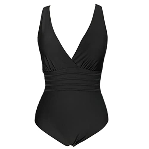 Qsvbeeqj Einteiliger Damen Strandmode Mit Farbdruck Weiche Tasche Ausgehöhlte Badebekleidung Hoch Taillierte Bikinis Badeanzüge von Qsvbeeqj