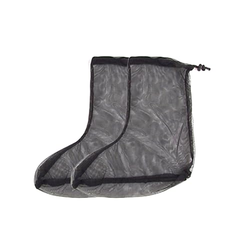 Qsvbeeqj Meshs Fußabdeckung Fliegenresistenter Handschuh Mücken Meshs Handschuh Fliegenschutz Outdoor Camping Zubehör von Qsvbeeqj