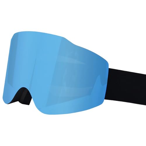 Qsvbeeqj Skibrille für Herren und Damen, Schneebrille, Schutz, Anti-Beschlag-Gläser, große Skating-Brille von Qsvbeeqj