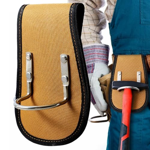 Axe Belt Clip, Axe Belt Clip, Claw Hammer Loop, Woodworking Accessory Heavy-Duty Construction Portable Tool Storage Handy Tool Pouch Multi-Use Functionality Lightweight Materials von Quaeetyu