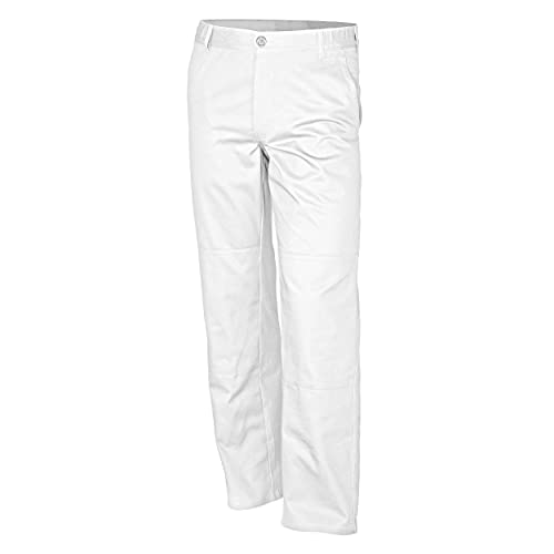 Qualitex Bundhose-Basic 100% CO 240 G/M² Farbe Weiss Größe 52 von QUALITEX HIGH QUALITY WORKWEAR